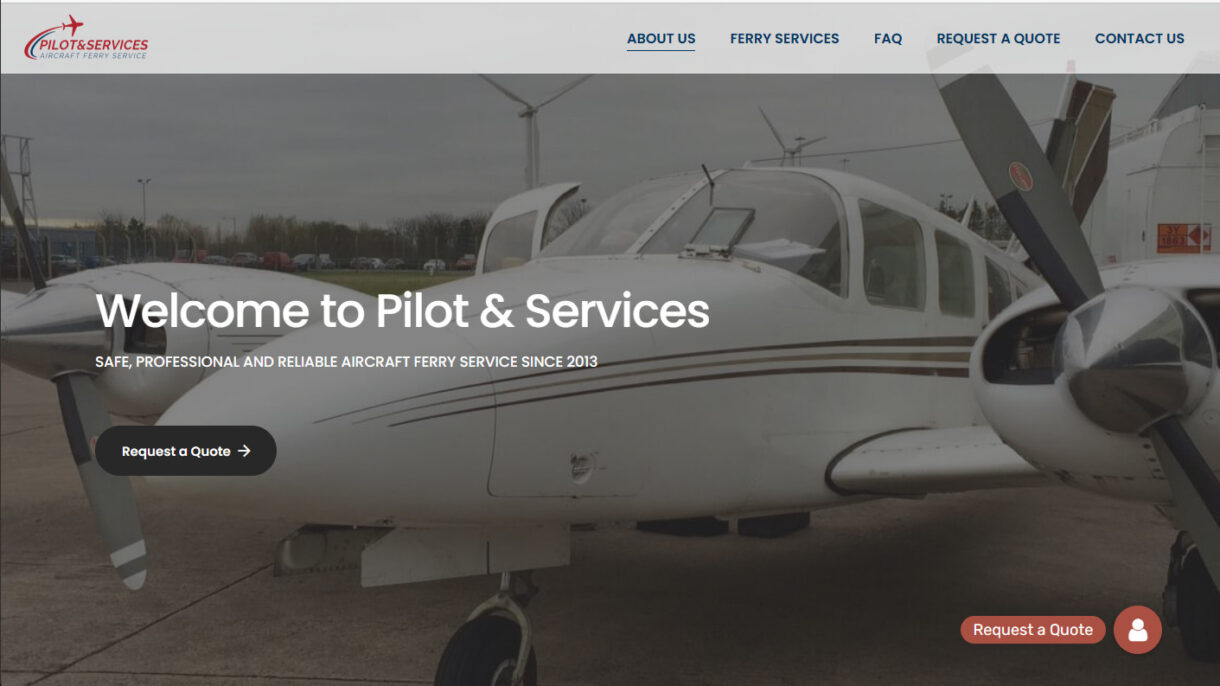 Pilot and Services Aircraft Ferry Service